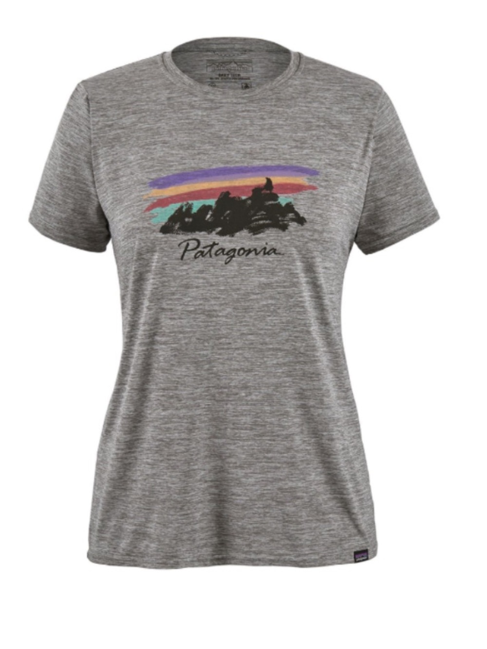 Patagonia Capilene Cool Daily Graphic Shirt Free Hand Fitz Roy m